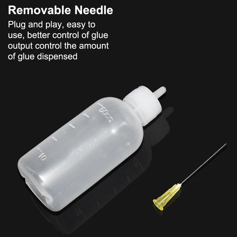 50ML Plastic Liquid Alcohol Bottle For Dispenser Rosin Solder Flux Paste For Phone PCB Cleaning Welding Repair Tools