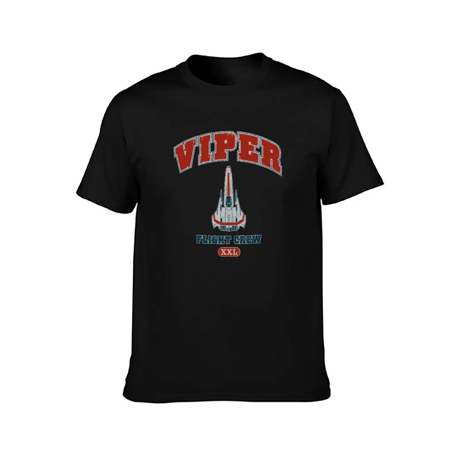 Viper Flight Crew - Dark T-Shirt Plus Size Loose Short Sleeve Top T-Shirt