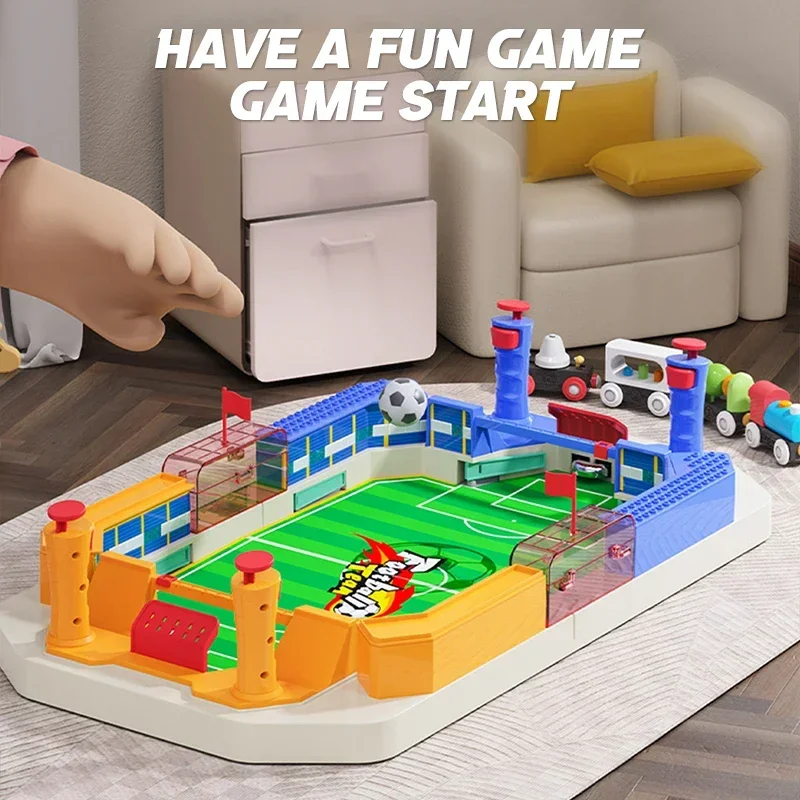 Large Football Table Game Kids Toys 2 Person Competitive Parent-child Portable Interactive Board Family Party Educational Game