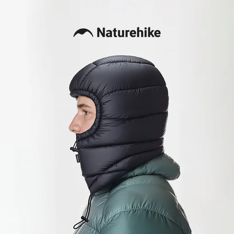 

Naturehike2025 шапка на утином пуху, уличные походные шапки, шапка на гусином пуху, сверхлегкий спальный мешок для кемпинга, аксессуары для холодной зимы, сохраняет тепло