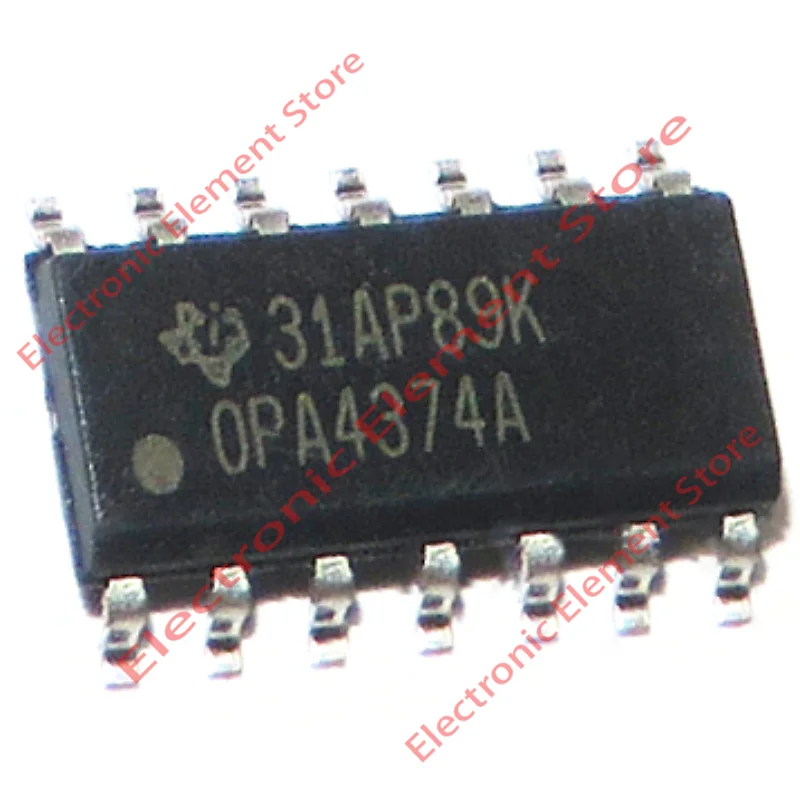 2PCS OPA4374AIDR Operational Amplifier SOIC-14 OPA4374A