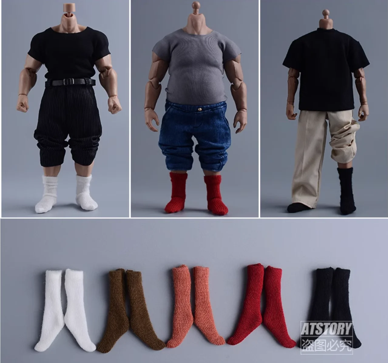 

Snail 1/12 1/9 1/8 Soldier Universa Solid Xolor Thick Medium Socks Model Accessories Fit 6'' Acction Figure Body In Stock