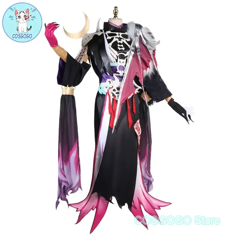

COSGOGO Shu Yamino Cosplay Costume VTuber Nijisanji Luxiem Halloween Outfits Women Men Suit Uniform New Dress Anime Cosplay