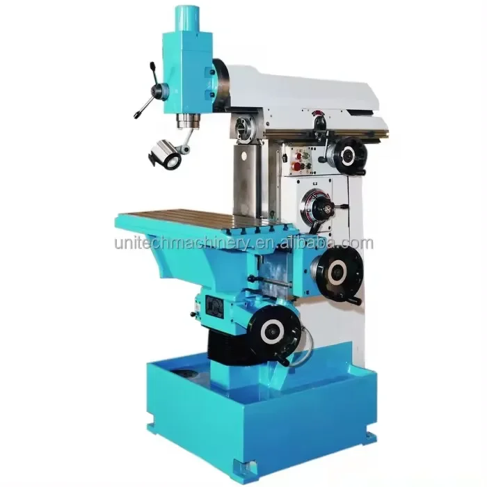 X8140 CHINA UNIVERSAL HORIZONTAL AND VERTICAL TOOL MILLING MACHINE WITH ROTARY TABLE