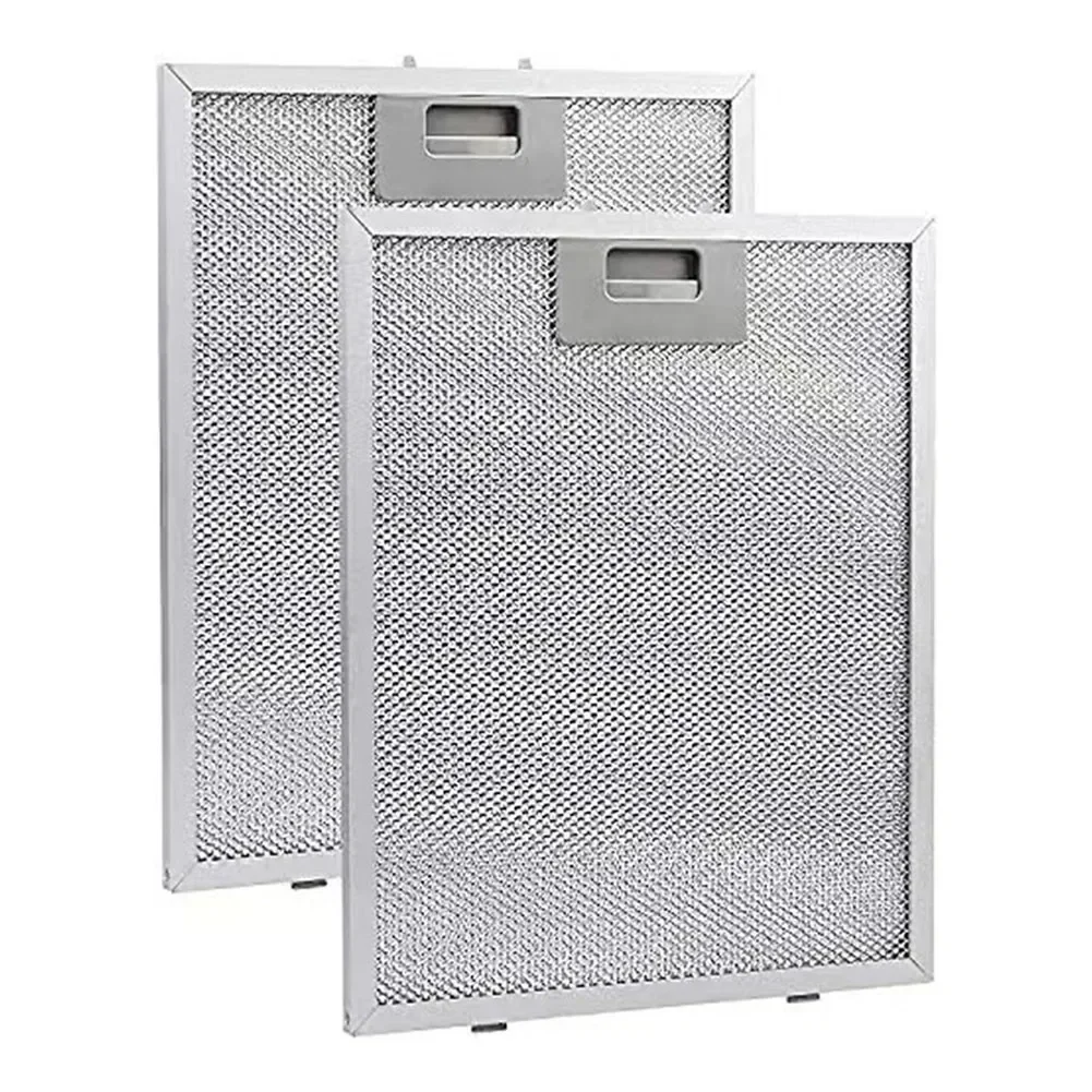 

Cooker Hood Filters Metal Mesh Extractor Vent Filter Kitchen Extractor Ventilation Aspirator Filter Mesh 322x 249x9mm