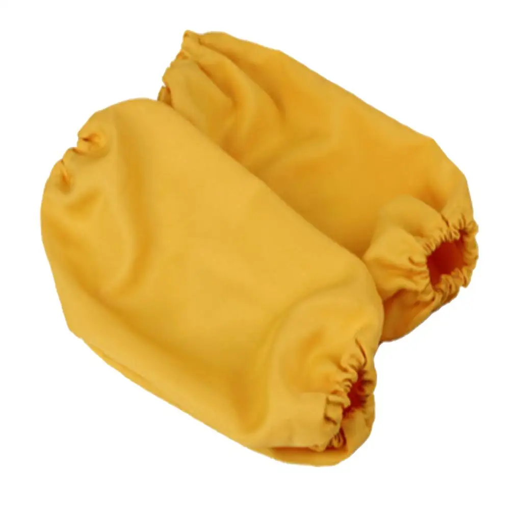 Protective Arm Sleeves for Kitchen And Cleaning Tasks in Soft Lemon