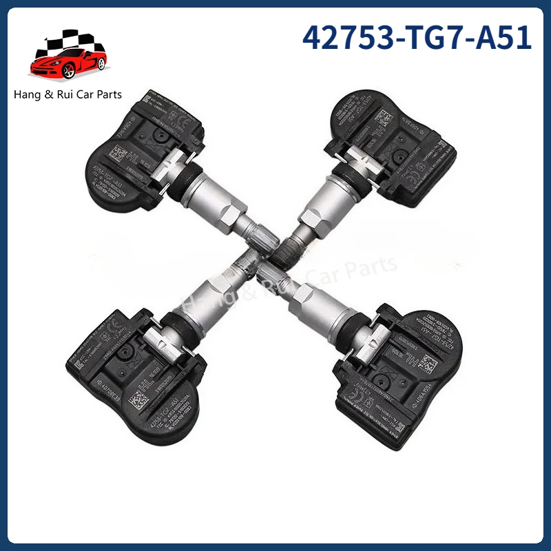 

42753-TG7-A51 TPMS Sensor Tire Pressure Monitor System For Honda CR-V HR-V Accord Pilot Legend Odyssey Touring 433MHz
