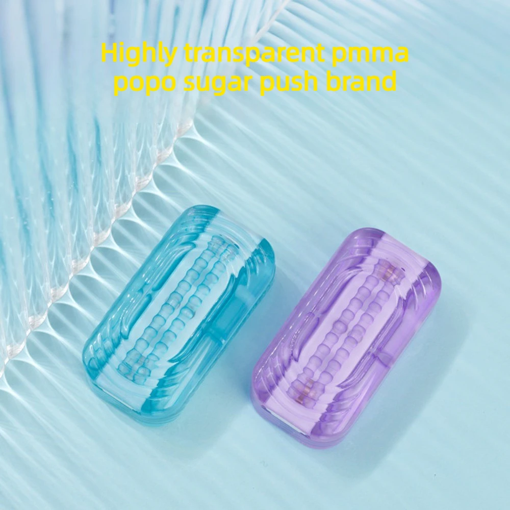jsedc-high-and-low-frequency-po-sugar-pmma-segment-mechanical-direct-push-track-fingertip-push-card-decompression-toy