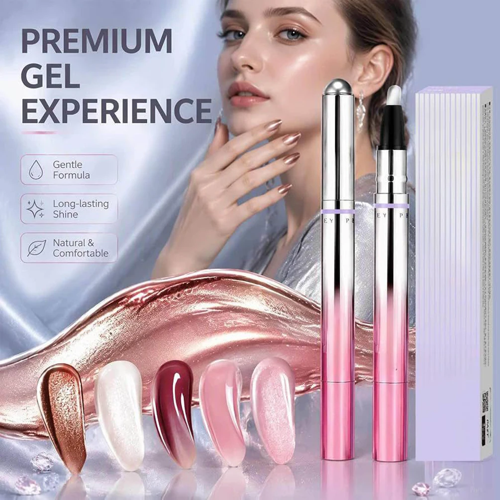 7-in-1 Cat-Eye Nail Polish Gel with Magnetic Pen Private Label Long Lasting Care Natural Gentle Custom Logo Makeup Wholesale