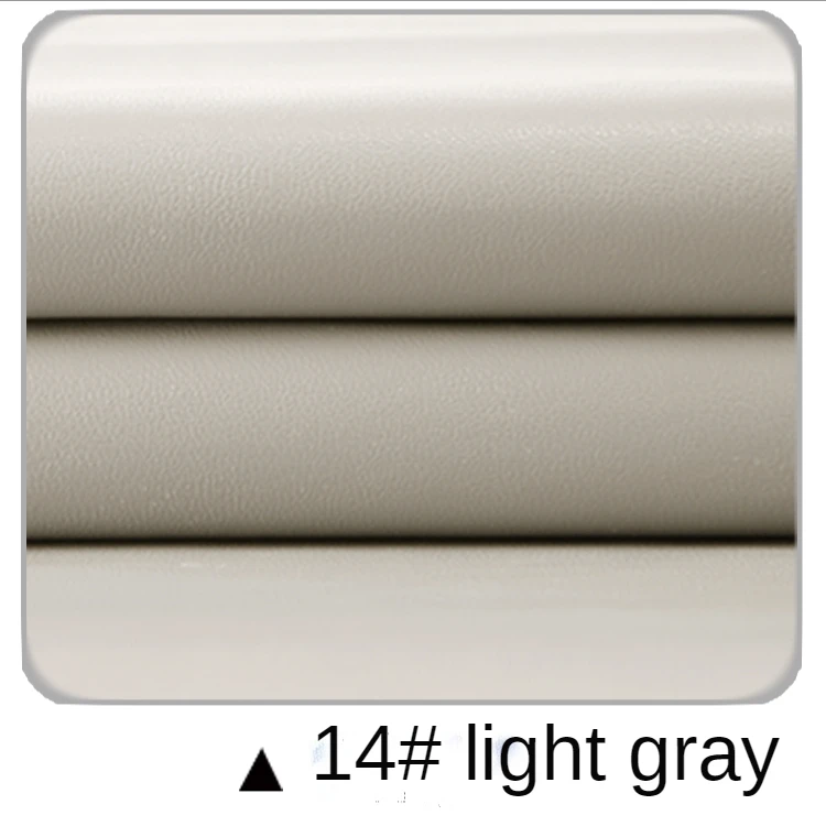 Faux Leather Fabric By The Meter for Sofa Covers Upholstery Diy Interior Sewing PU Napa Cloth Plain Black Blue Thickened Luster
