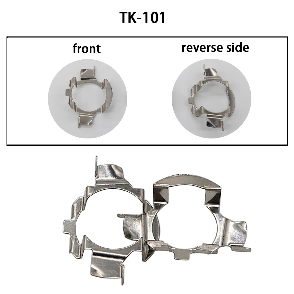 2 stücke h7 led auto scheinwerfer lampe basis halter adapter buchse für nissan buick volkswagen ford TK-101