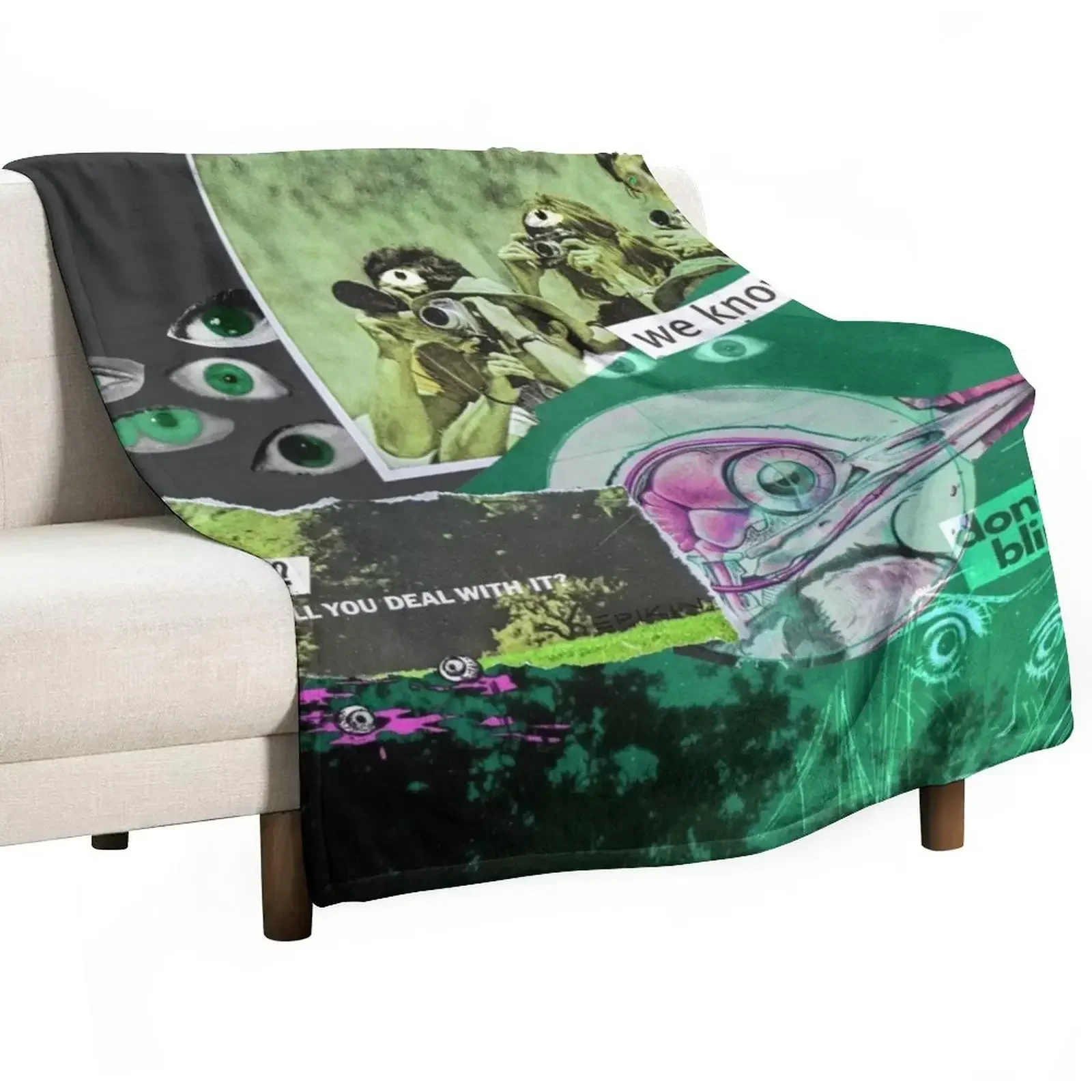 New The Ceaseless Watcher Throw Blanket Furry Summer Blankets