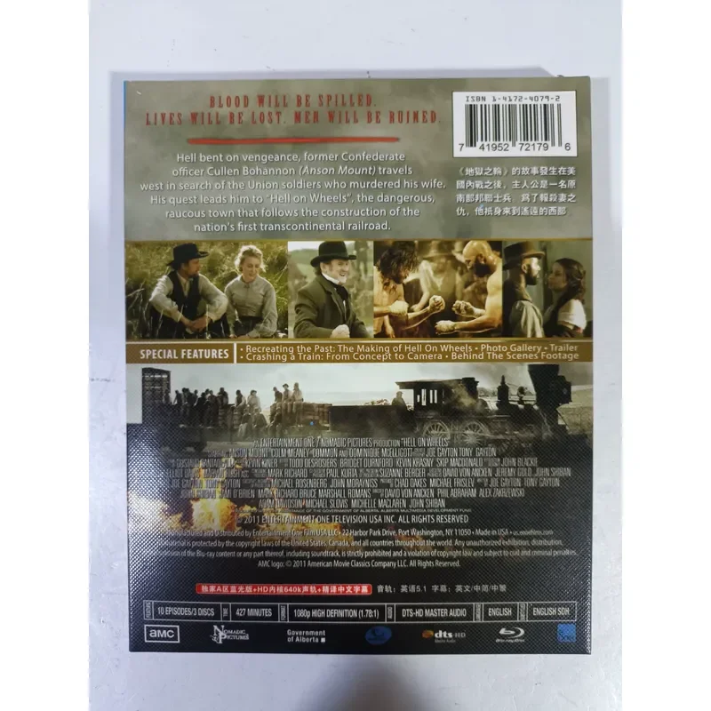Wheel of Hell Blu-ray Disc Set Brand New Unopened Seasons 1-5 Value Collector's Edition High Quality