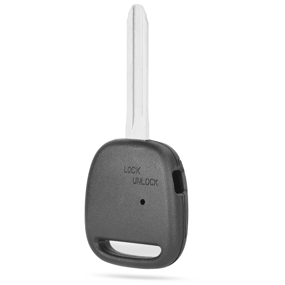 KEYECU-Tampa Shell Remoto Chave, 1 Caso Botão para Toyota Avensis, Previa, Tarago, Celica, Corolla, Camry, Echo Kluger, Lâmina TOY43