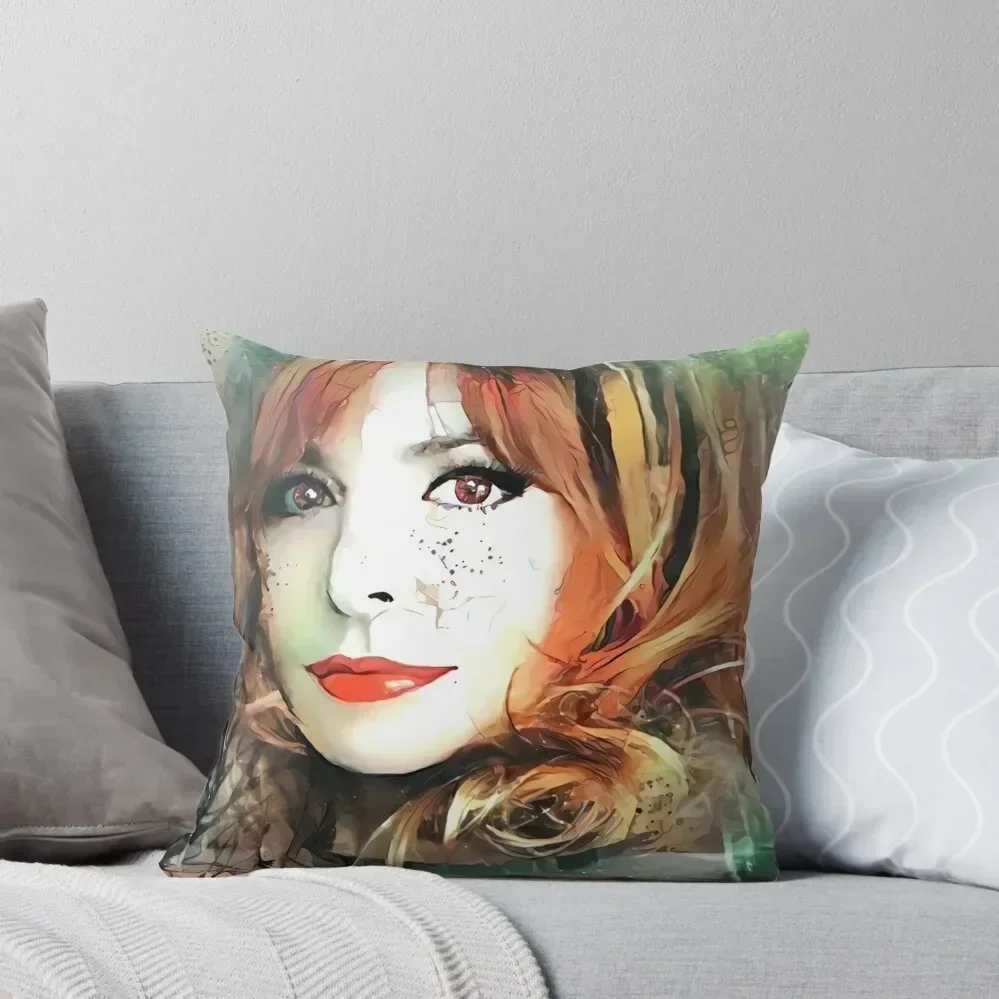 

Mylène Farmer Throw Pillow Decorative pillow case Sofa Cushion Cover christmas ornaments 2025 pillow