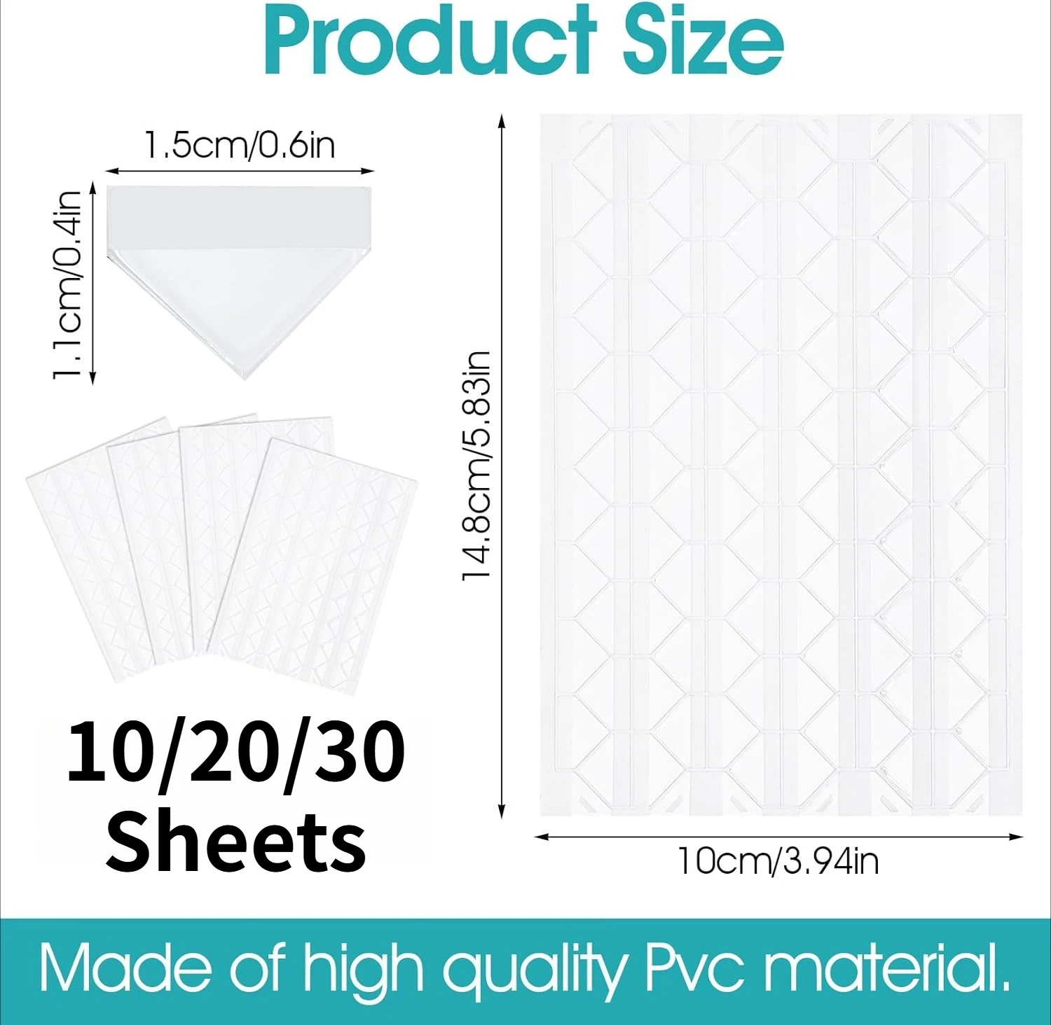 10/20/30 PCS Self-Adhesive Photo Corners – Clear Acid-Free Removable Hold for Scrapbooks, Journals & Memory Albums
