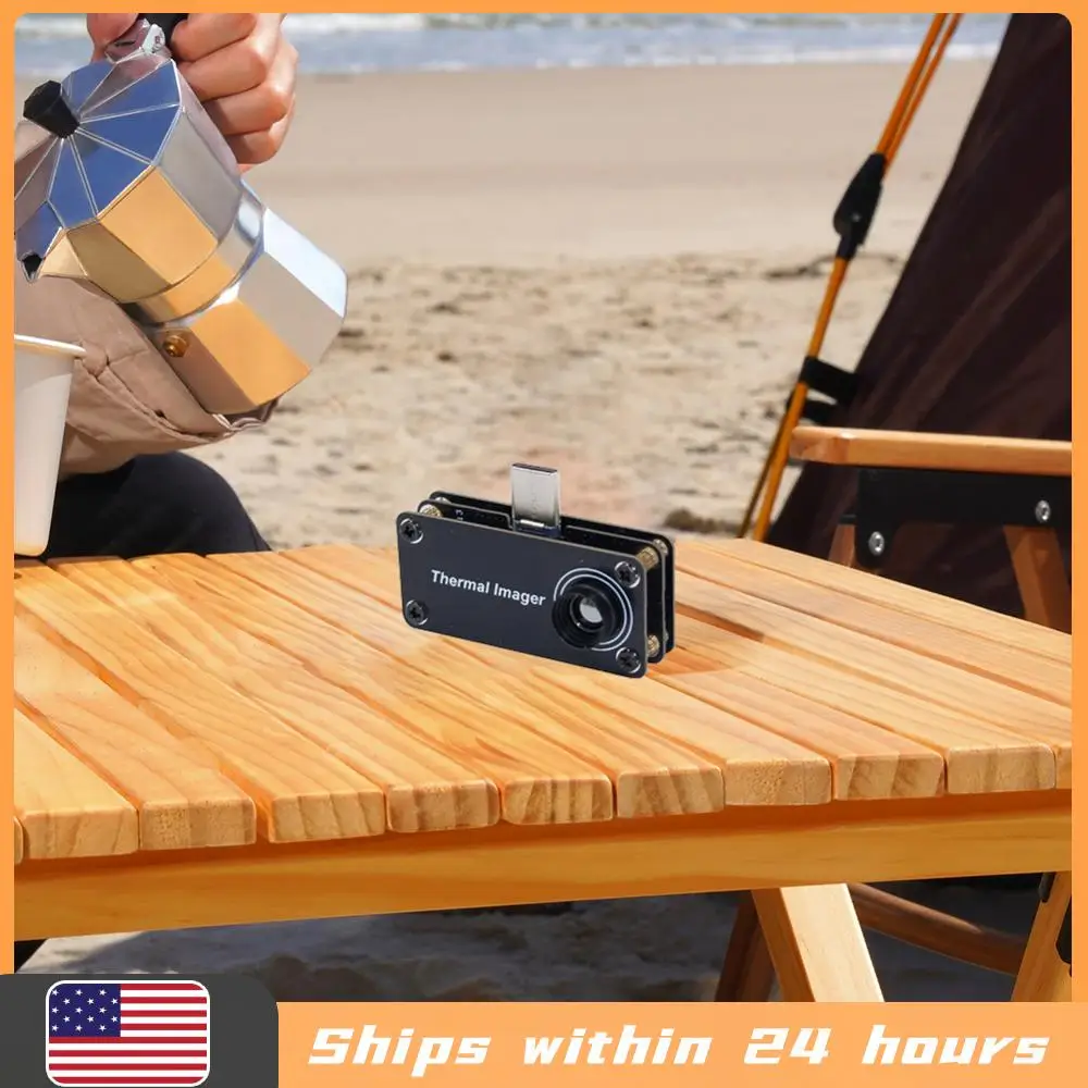 

Термокамера Type-C -20~1000°C ° Инфракрасная тепловизионная камера с 32*32 пикселями и управлением через приложение для телефонов Android