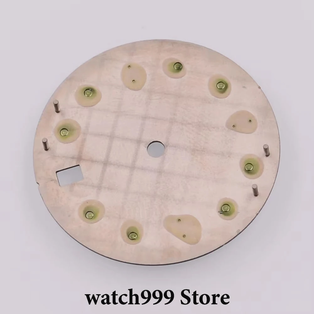 29mm الطلب الأخضر مضيئة ووتش الطلب صالح NH35 الطلب NH36 الطلب حركة ووتش الملحقات