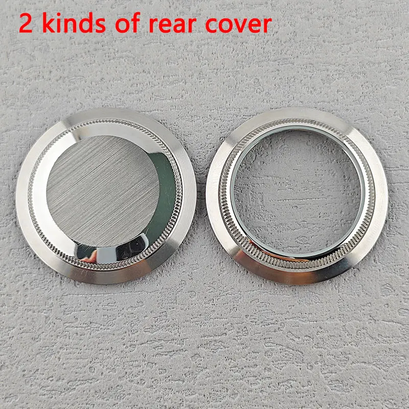 40mm GMT Watch Case Fit NH34 Movement Ceramic Bezel Sapphire Glass Stainless Steel NH34 Case Men's automatic watch accessories