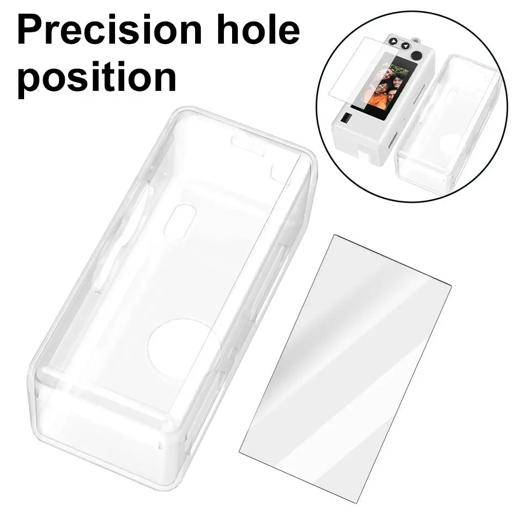 Protective Kit For Kodak Charmera Mini Camera 2 In 1 Set With TPU Case Tempered Glass Screen Protector