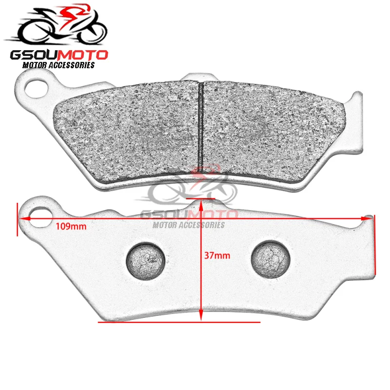 Motorcycle Front Rear Brake Pads Kit For BMW F700GS F800GS Adventure F650GS G650 C1 125 19-03 200 F 650 700 800 GS CS ST Scarver