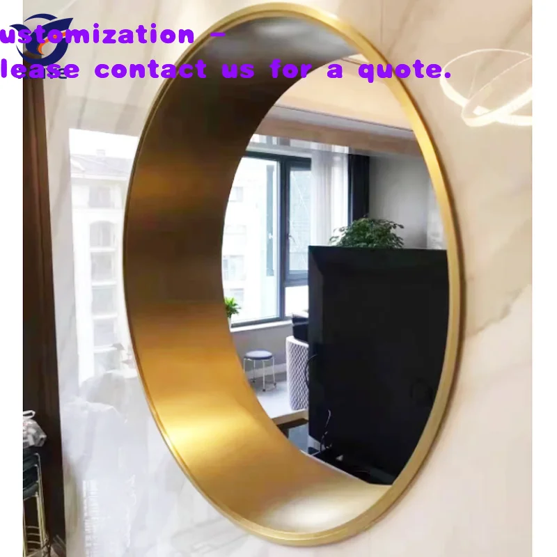 

custom.Xinye Modern Design Stainless Steel Glass Door Mirror Frame Finished Black 5-Year Warranty Interior/Exterior Workshop