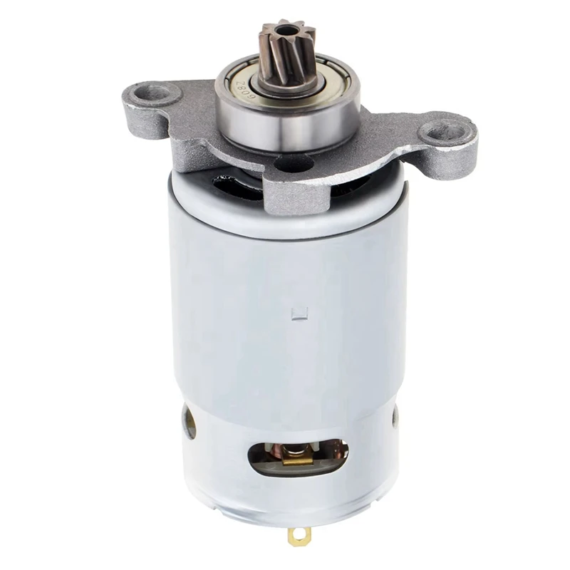 ABJI-21V RS550 DC Motor For Reciprocating Electric Saws, 8 Teeth, High-Power With Helical Gear