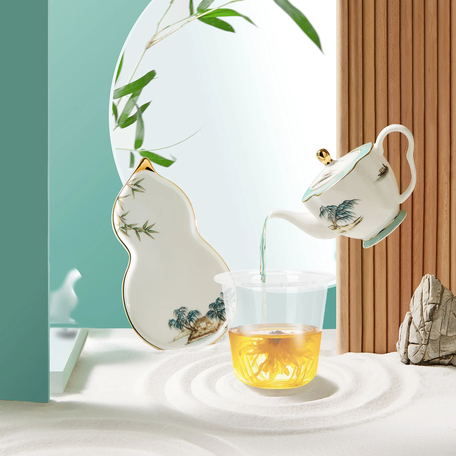 

1Set Glass Tea Infuser Strainer Teapot Replacement Lid Filter for Home Tea Pot Accessories Bean Pots for Cooking