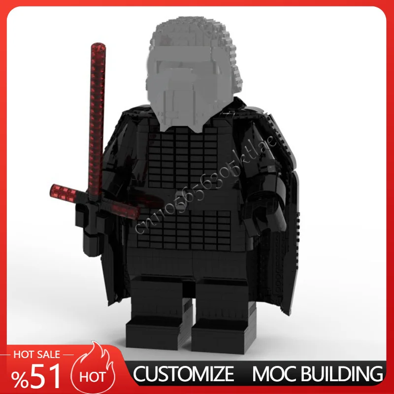 

2333 шт. MOC Star Battle Megafigure модель строительные блоки кирпичи Diy креативная сборка развивающая игрушка для детей популярный подарок