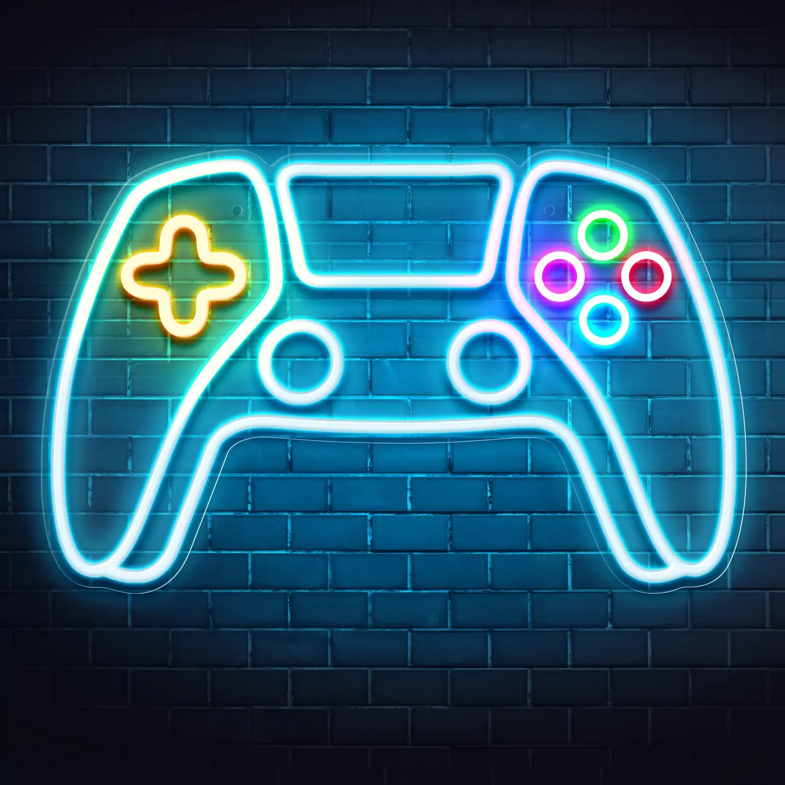 

Gamer Neon Sign,Gaming Led Signs for Gamer Room Decor, Adjustable Brightness Gaming Neon Light USB Powered Gamer Gifts for Teens