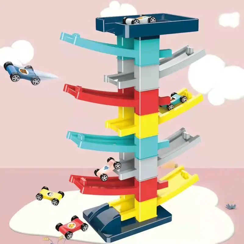 

Children's Glide Glide Railcar Puzzle Inertia Baby Mini Car Toy
