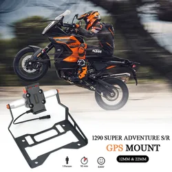 NEW Motorcycle GPS Phone Holder USB & Wireless Charger Navigation Bracket Mount Stand For 1290 SUPER ADV ADVENTURE S R 2021 2022