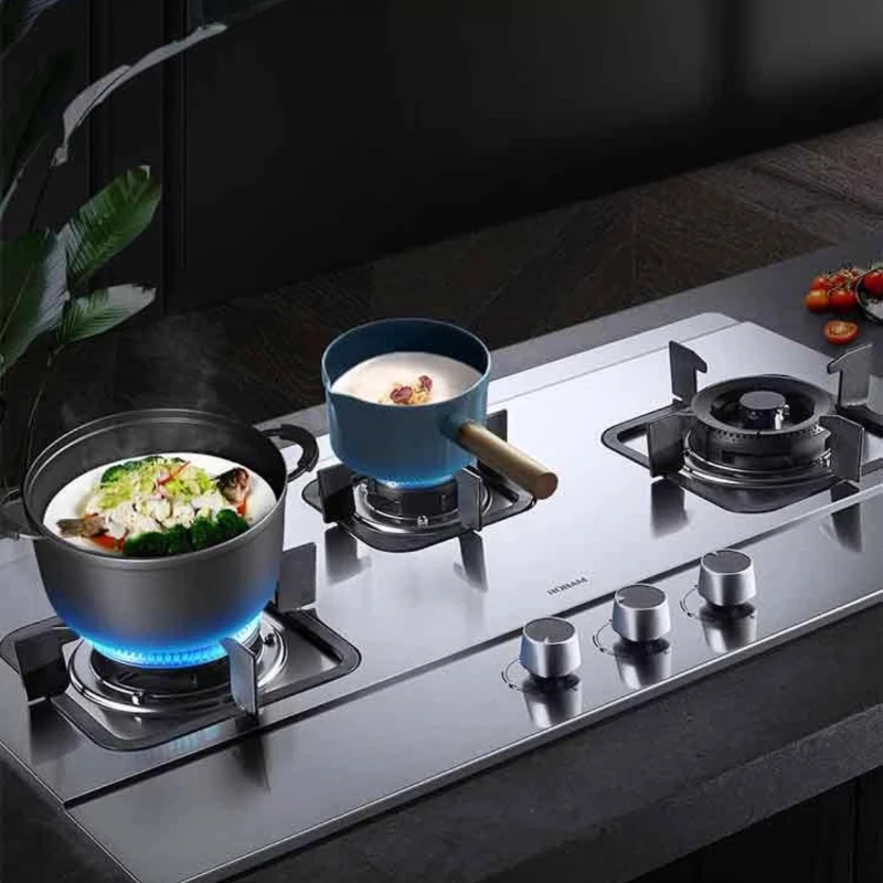 

9G23 Home Use 3-Burner Built-in Gas Stove Stainless Steel Explosion-Proof for Natural Gas and Liquefied Petroleum Gas