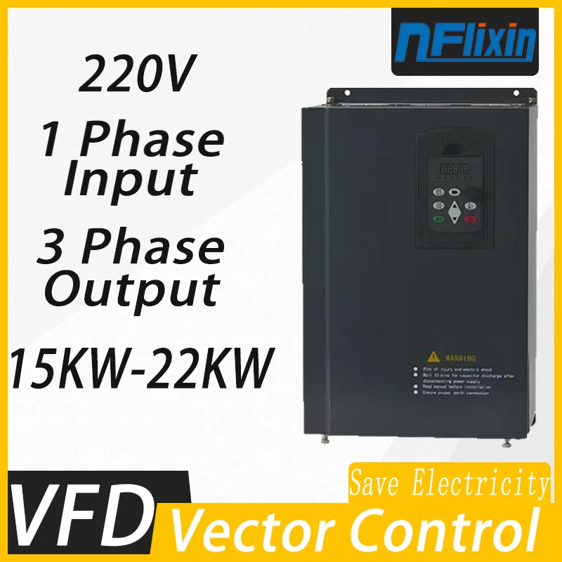 AC 220V 11KW-45KW 1/3 phase input to 3 phase output frequency converter for motor Speed Controller inverter drives