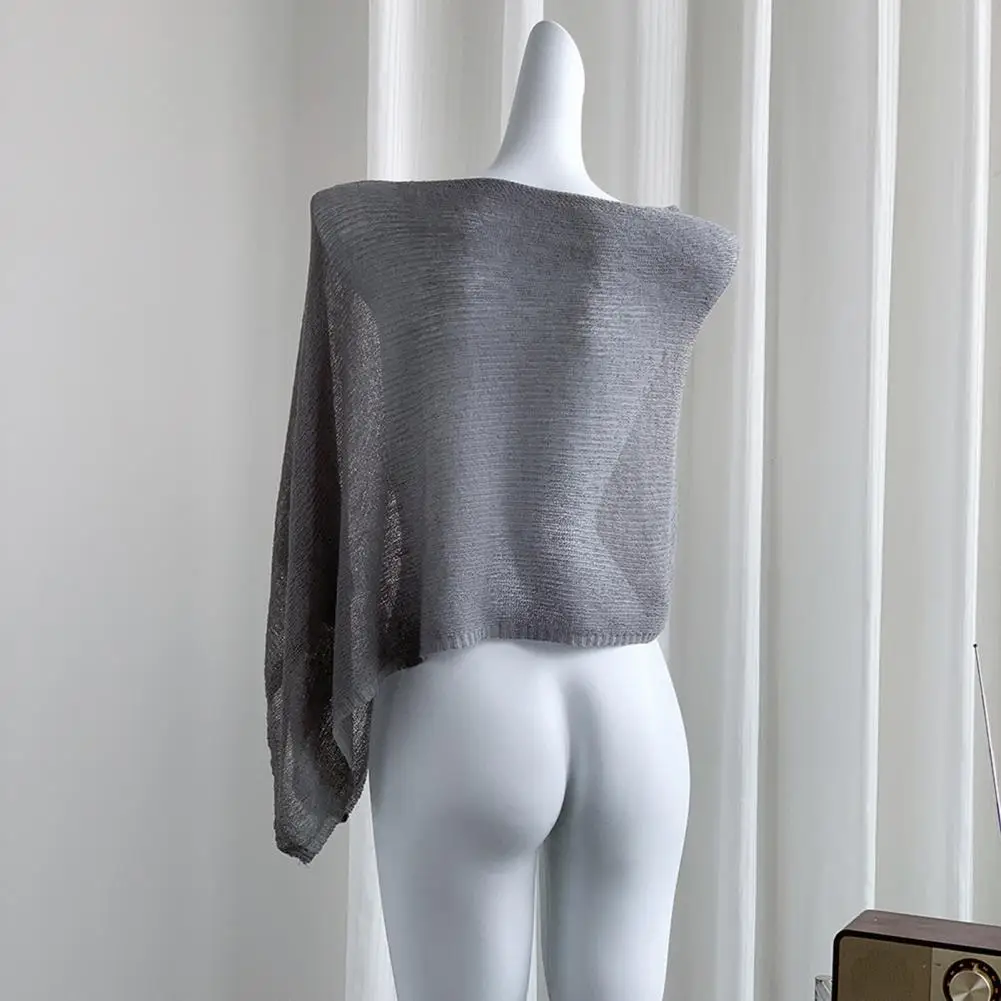 T-shirt en Viscose pour femmes, chemisier élégant en Viscose à ourlet irrégulier pour femmes, Design élégant à col incliné, haut ample pour porter un solide