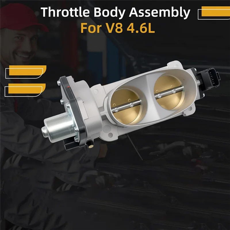 

Efficient Throttle Body Assembly Fit For Ford Mustang V8 4.6L 2005-2010 7R3Z9E926AA 9R3Z9E926A