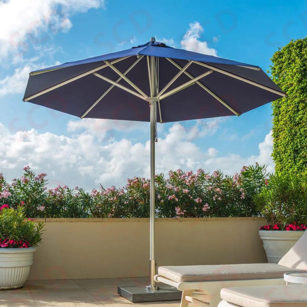

Customized Outdoor Aluminum Center Pole Parasol Wholesale Patio Umbrellas Parasol Umbrella Beach Parasol Umbrella Factory Price