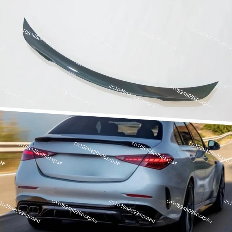 ABS Blow Molding Car Rear Spoiler Adhesive Mount Tail Wing Modified Splitter Auto Exterior Decor Accessory