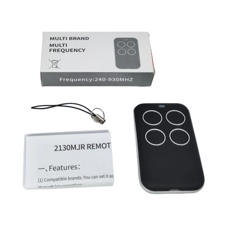 New arrival compatible Multi Frequency 300mhz To 868Mhz Fixed Code And Rolling Code Remote Control for automatic door