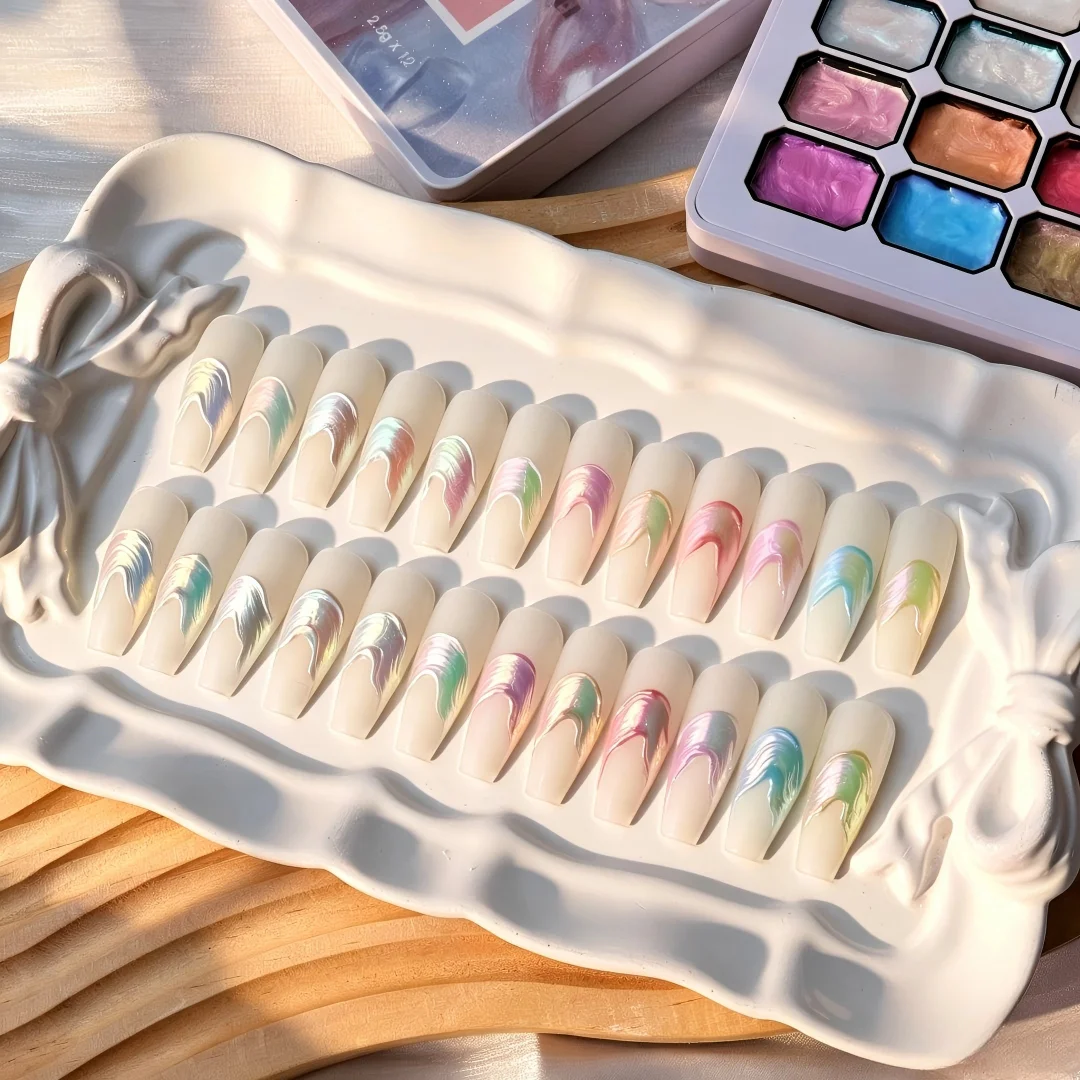 12-fach geteiltes Set mit trau – Nail Art Halal Bewertung und Preis