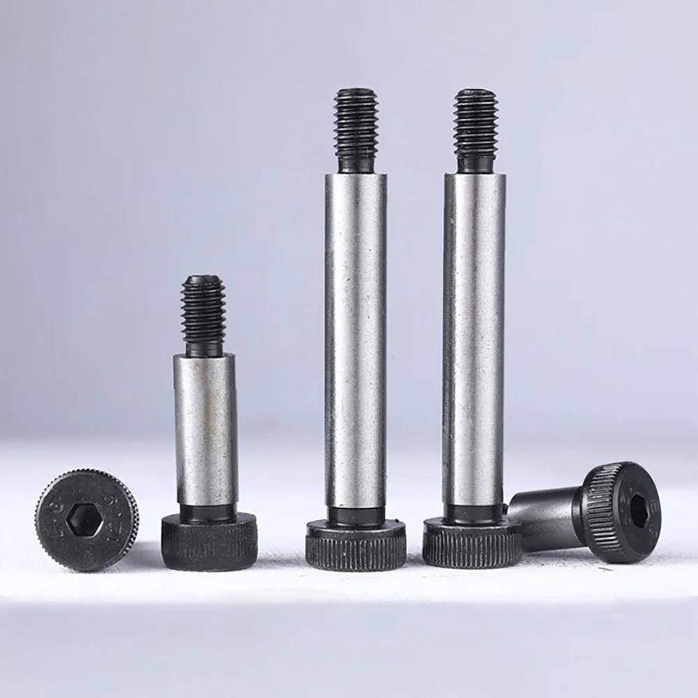 Allen Hex Head Shoulder Screws M8 M10 M12 Grade 12.9 Alloy Steel Hex Hexagon Socket Cap Head Shoulder Roller Bearing Screw Bolt