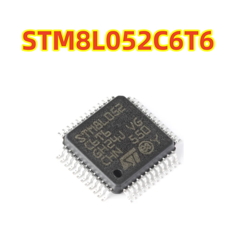 الأصلي حقيقية STM8L052C6T6 LQFP-48 16MHz/32KB فلاش/8 بت متحكم-MCU 100% شريحة جديدة تمامًا