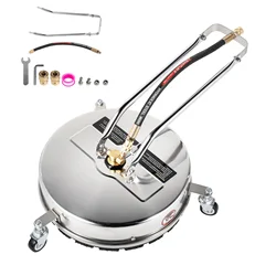SucceBuy 16 18 Inch Surface Cleaner Twin Rotary Arm 4000PSI 1/4