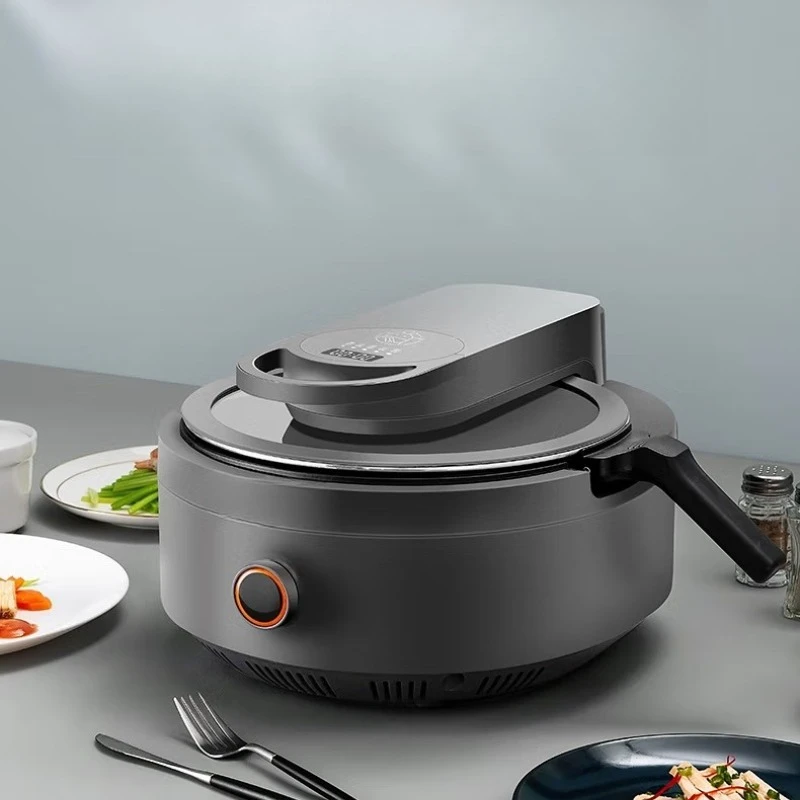 

Cooking machine robot household multi-purpose pot electric wok automatic stir frying no oil fumes precise