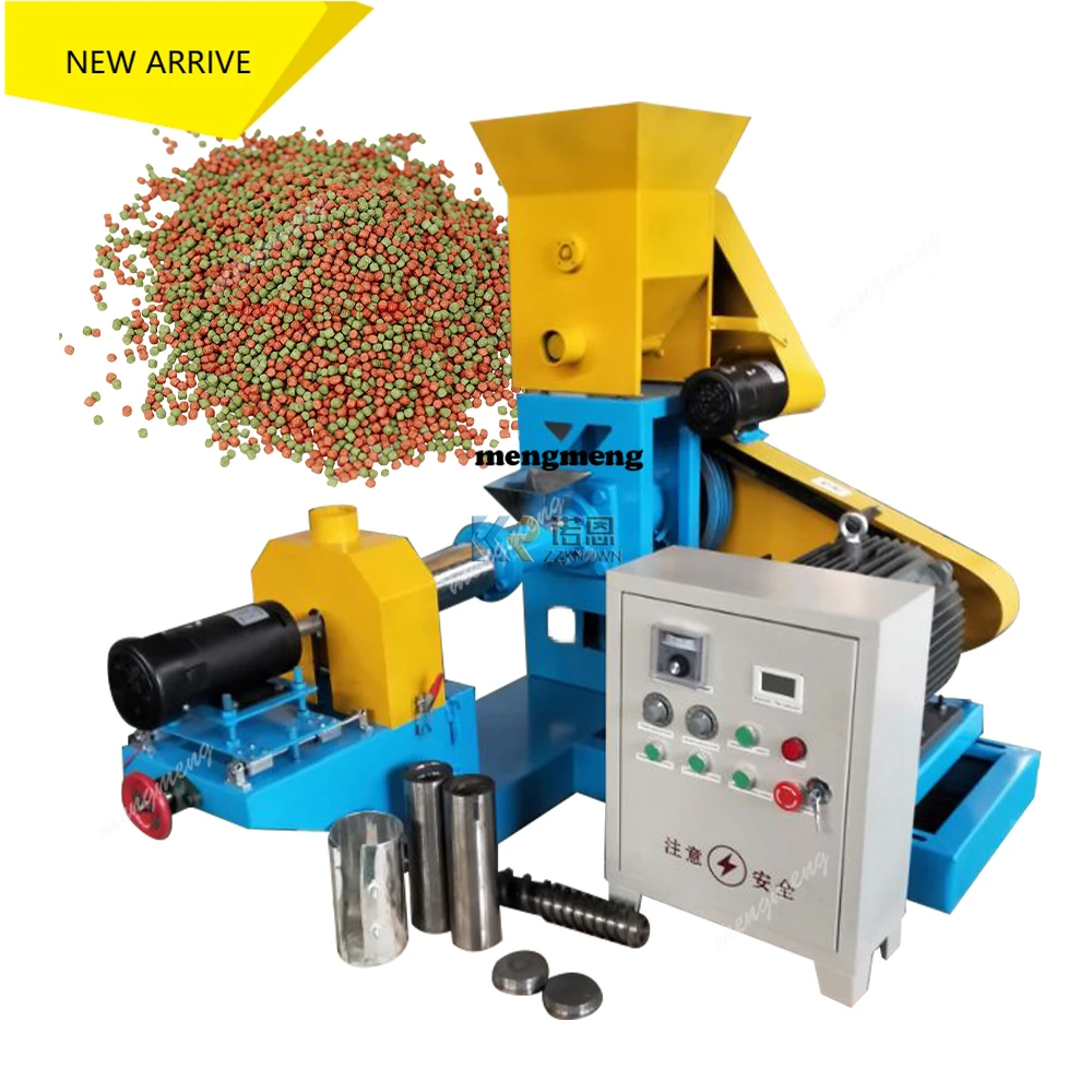 Fish Animalfish Feed Dryer Maker Pellet Machine Animal Feed Pellet Extruder Machine Commercial