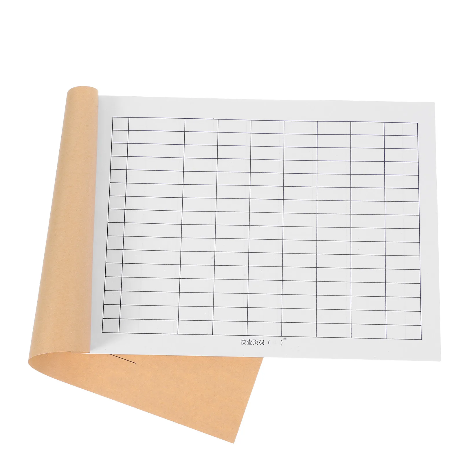 Professional Blank Grid Accounting Ledger Book for Small Business Finance Management Warehouse Office School Home Inventory