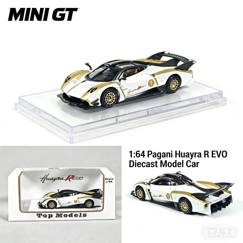 

Top Models 1:64 Pagani Huayra R Evo Realistic Static Alloy Car Model, Boys' Gift Toy, Adult Collection Decoration Piece.