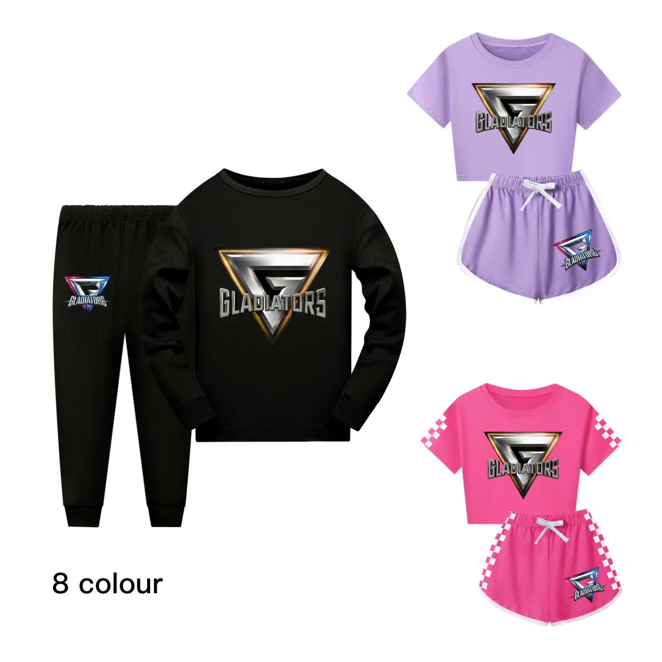 

Kids Pajamas Boys Pijama GLADIATORG Clothes Set Sleepwear Children Nightwear for Girls Toddler Outfits4906