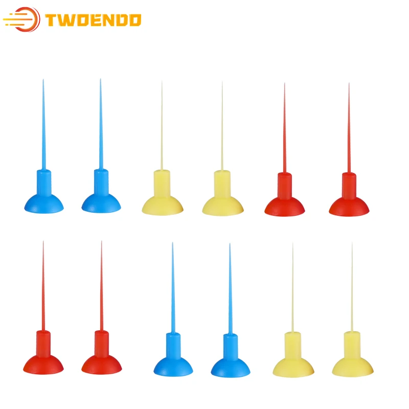 Embouts d'irrigateur dentaire Endo sonique, 20 pièces, pour le traitement du Canal radiculaire, matériaux de dentiste