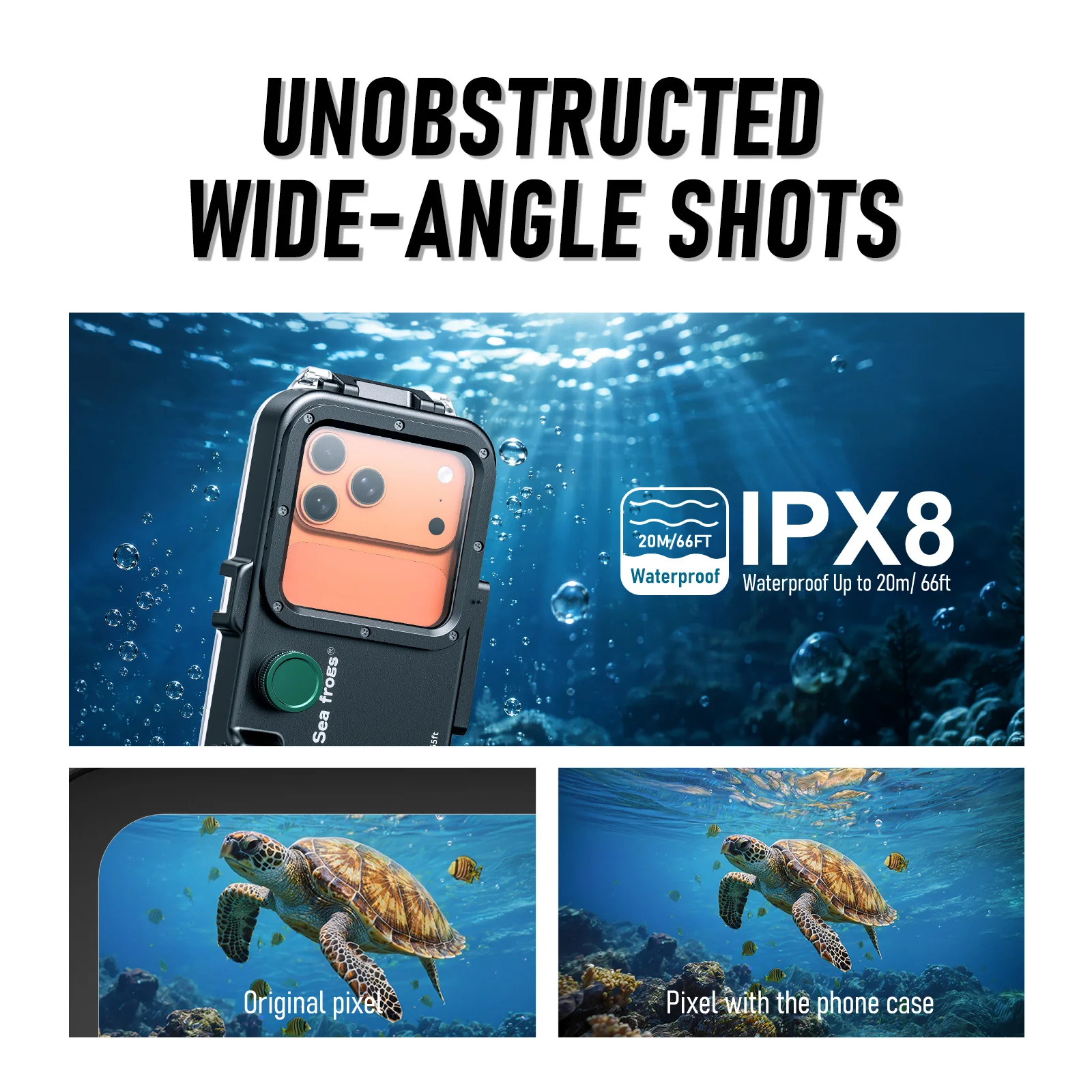 SeaFrogs SF-PH-05 20M Su Geçir - Phone Cases Android incelemesi ve fiyatı